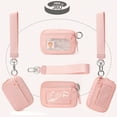thumbnail image 2 of Guardurnaity Equipado con asas de muñeca, artículos esenciales organizados en múltiples compartimentos con bolsa de pecho impermeable. Carteras púrpura, 2 of 6