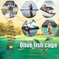 thumbnail image 4 of Señuelos De Pesca De Primavera 10 unids/set cebo de pesca resorte alimentador de acero inoxidable accesorios de herramientas de pesca, 4 of 4
