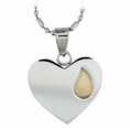 thumbnail image 2 of R.H. Jewelry Stainless Steel Sentiment Pendant Necklace, Memorial Heart Pendant Necklace, 2 of 3