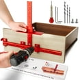 thumbnail image 1 of Herramienta de aluminio DOCXCDO para gabinetes, con perforadora y estuche, 1 of 7