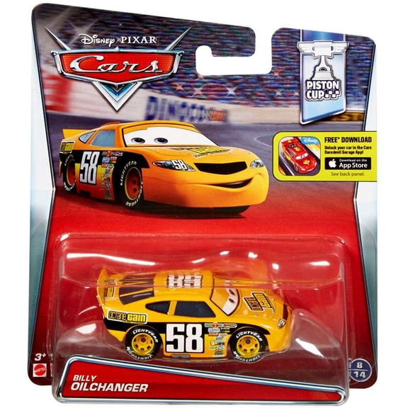 Disney / Pixar Piston Cup Billy Oilchanger Diecast Car