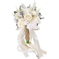 thumbnail image 2 of Para Ramos De Novia, Flor De Seda, Ramo De Rosas Simuladas, 2 of 8