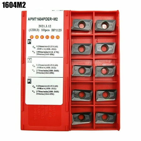 

RANMEI New APMT1604 PDER M2 VP15TF APMT1604 H2 VP15TF APMT1135 M2 VP15/Carbide Inserts
