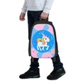 thumbnail image 7 of DouZhe Lightweight Backpack, Cute Cartoon Sparkle Stars Unicorn Prints Travel Outdoor Hiking Bag School Bookbag Casual Daypack Backpacks for Women Men, 7 of 7