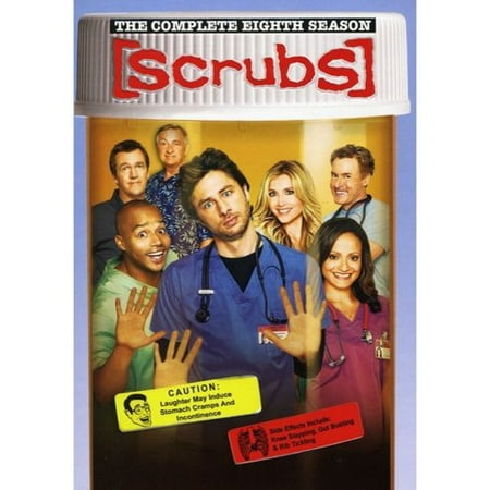 scrubs the complete eighth season frame walmart scrubs the complete eighth season frame walmart