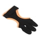 thumbnail image 3 of Protector de mano para tiro con arco, guantes de tiro con arco recurvo de PU transpirables con tres dedos para tiro al aire libre M YUNYI BRAND Deportes, 3 of 8