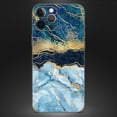 thumbnail image 4 of DesignSkinz Foiled Marble Agate Full-Body Skin Decal Wrap Cover for iPhone 13, 4 of 9