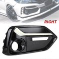 thumbnail image 5 of Exquisite Front Left Right Fog Light Cover Headlight Frame Molding Trim For 2017 2018 2019 2020 2021 5 Door Hatchback, 5 of 5