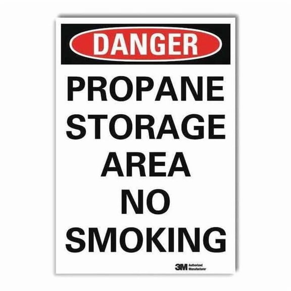 Lyle Danger Sign,5inx7in,Reflective Sheeting U3-1939-RD_7X10