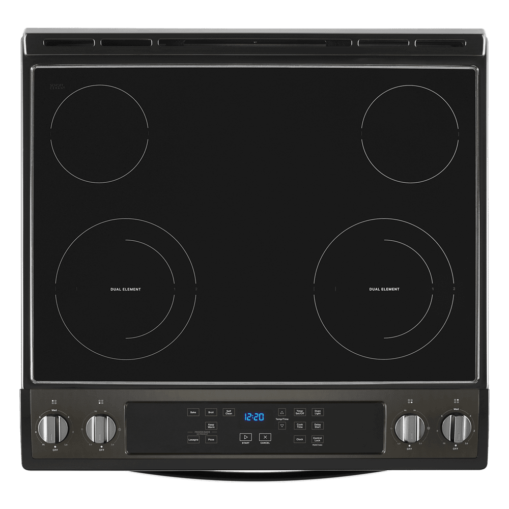 Whirlpool 4.8 Cu. Ft. Whirlpool(R) Electric Range with Frozen Bake(TM) Technology - WEE515S0LV