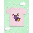 thumbnail image 3 of Cute Funbatty W Candy. T-Shirt Infant -Image by Shutterstock,  18 Months, 3 of 4