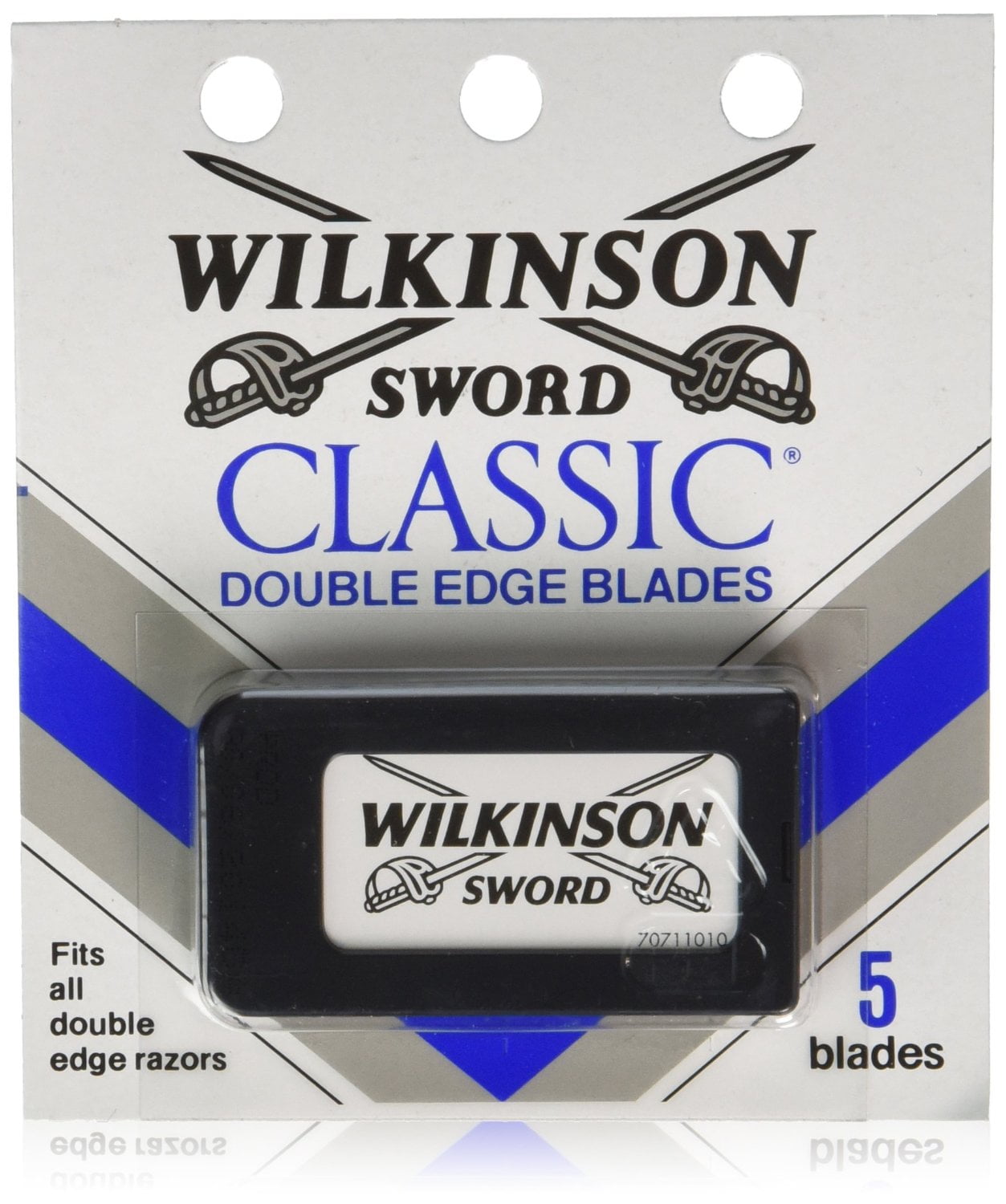 Wilkinson Sword CLASSIC Double Edge Razor Blades (4 packs of 5 = 20 Blades)