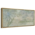 thumbnail image 5 of IDEA4WALL Extra Large Framed Canvas Print Wall Art Whispering Reeds Abstract Pastel Fine Art Antique Wall Decorative Spring Green Landscape Painting Artwork for Rooms - 60"x30", 5 of 5