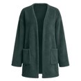 thumbnail image 2 of DAKIMOE Sleep Cardigans Robe Bed Jackets for Women Toasty Cozy Sherpa Coat Cloud-Soft House Jacket Loose Oversized Fleece Fuzzy Outwear, S-XXL, 2 of 9