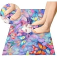 thumbnail image 4 of Dreamtimes Colorful Butterflies Print Kitchen Mat 20"x39", Non Skid Kitchen Runner Rug Absorbent Resist Dirt Kitchen Floor Mat Comfort Standing Mat for Kitchen, Floor, Office, Sink, Laundry, 4 of 6