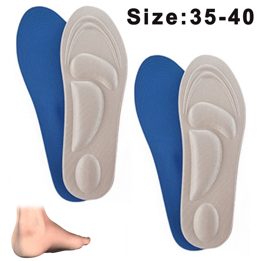 Memory Foam Comfort Insole - Help Against Plantar Fasciitis and Foot ...