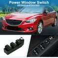 thumbnail image 2 of Interruptor de ventana eléctrica Unique Bargains No.GW3C66350 para el lado del conductor delantero izquierdo para Mazda 6 2018 Negro, 2 of 7