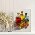 thumbnail image 2 of Oil & Vinegar Bottles Canvas Print Wall Art for Kitchen Dining Room Bar Restaurant, 2 of 8