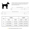 thumbnail image 6 of ZDM Soft Leather Dog Collar and Leash Set, Comfy & Stylish Leather Dog Leash and Collar Set, Bright & Solid Hot Pink Dog Collar with Quick Release Metal Buckle for Small Medium Large Dogs, 6 of 7