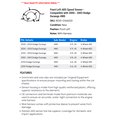 thumbnail image 2 of Front Left ABS Speed Sensor - Compatible with 2000 - 2003 Dodge Durango 4WD 2001 2002, 2 of 2