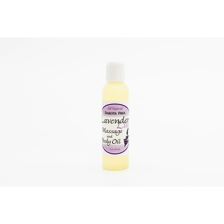 Dakota Free Lavender Lite Massage Body Oil 4 oz