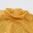 thumbnail image 6 of shoper Girls Bathing Suits Toddler Romper Swimsuit Durability Long Sleeve with Caps Breathable Girls' Cute Swimwear Yellow 130, 6 of 9