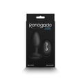thumbnail image 2 of Renegade Alpine Vibrating Silicone Anal Plug with Remote Control, Black, 2 of 4
