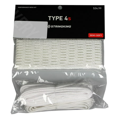 stringking type 4s semi-soft lacrosse mesh kit (Best Lacrosse Mesh For Defense)