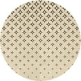 thumbnail image 1 of Ahgly Company Indoor Round Patterned Moccasin Beige Area Rugs, 8' Round, 1 of 6