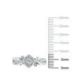 thumbnail image 4 of 1/6 Carat T.W. (I3 clarity, I-J color) Hold My Hand Diamond Promise Ring in Sterling Silver, Size 9, 4 of 5