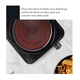 thumbnail image 5 of Parrilla Eléctrica De Disco 1 Quemador Portatil 5 Niveles Lab.G Negro, 5 of 5