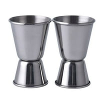 Stainless Steel Double jigger for Cocktail Measuring 15/30ml Silver Color