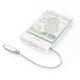 thumbnail image 1 of Moyic Caja de disco duro MAIWO K104C USB tipo C, carcasa protectora antigolpes, adaptador de repuesto para WINDOWS XP Vista/7/8/10 Estaciones de acoplamiento para portátiles blanco, 1 of 8