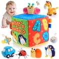 thumbnail image 1 of Juguete Montessori Sensory Soft Box ZapWhiz Baby de 6 a 12 meses, 1 of 8