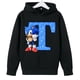 thumbnail image 3 of Nuevas sudaderas con capucha de Sonics para niños, sudadera con estampado de letras de dibujos animados de la A a la Z, camisetas deportivas casuales para niños Kawaii, ropa de otoño para bebés 2024, 3 of 5
