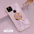 thumbnail image 1 of Nalacover Slim Case for Google Pixel 5a 5G,Cute Cartoon 6D Plating Astronaut Hidden Magnetic Ring Kickstand Soft TPU Shockproof Corner Protection Drop Proof Edge Bumper Cover.Purple, 1 of 9