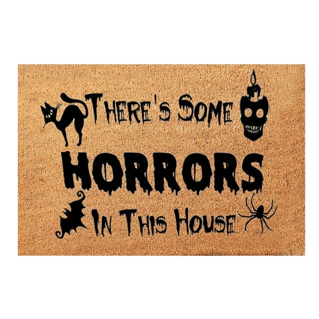 Cute Doormat Door Mat Welcome Friends Doormat Funny Doormat New Home Door Mat Halloween