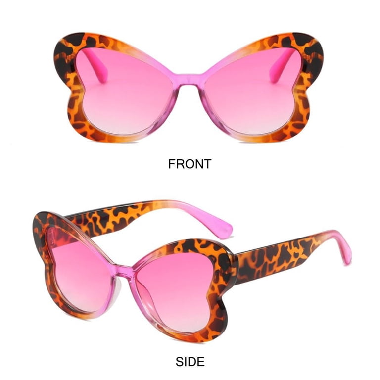 Trendy UV400 Gradient Colorful Butterfly Sunglasses Shades  display picture 3