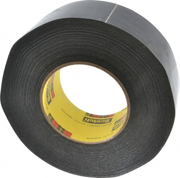3M 2" Wide x 180' Long x 10.6 mil Thick Black Masking Tape