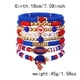 thumbnail image 3 of Pulseras apilables para aficionados al fútbol para hombres femeninos | Pulseras deportivas bohemias con charm | Regalo de joyería para el día del partido | Accesorio de playa de verano | Pulsera, 3 of 9