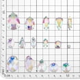 thumbnail image 3 of 362pcs Sew on Rhinestones 16 Styles Acrylic Sewing Crystals Mixed Shape Flatback Gemstones Faceted Glass Rhinestone with Holes, 3 of 7