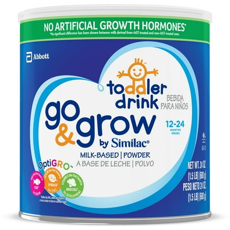 Go & Grow by Similac Toddler Drink 24 oz Can