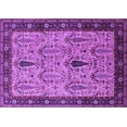 thumbnail image 1 of Ahgly Company Indoor Rectangle Oriental Purple Industrial Area Rugs, 6' x 9', 1 of 4