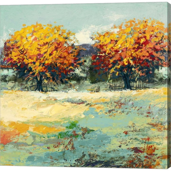 Great Art Now Campagna in Estate II by Luigi Florio, Canvas Wall Art, 24W x 24H