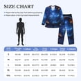 thumbnail image 4 of Wukai Astronaut Men's Hawaiian Shirt Short Sleeve Casual Button Down Summer Beach Aloha Shirt -X-Large, 4 of 7