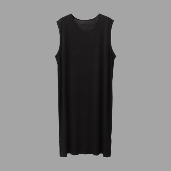 Men's Loose Thin Solid Home Robe