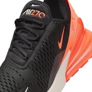 Nike Air Max 270 Men's Shoes (AH8050-030, Black/Bright Crimson/Phantom/Total Orange) Size 13