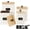 White, variant on Kitchen Canisters, Airtight Canister Sets for Kitchen Counter, Kitchen Canisters for Countertop Set of 4, Coffee Tea Sugar Flour Spice Tin Jars Food Storage Container with Lid(Grey)