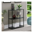 thumbnail image 5 of 26.5" Designs2Go Classic Glass 3 Tier Bookshelf in Black Glass", 5 of 6