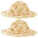 thumbnail image 1 of BESTYASH 2Ud Sombrero Pequeño De Paja Tejido Ligero Para Accesorios De Y Fotos, 1 of 6
